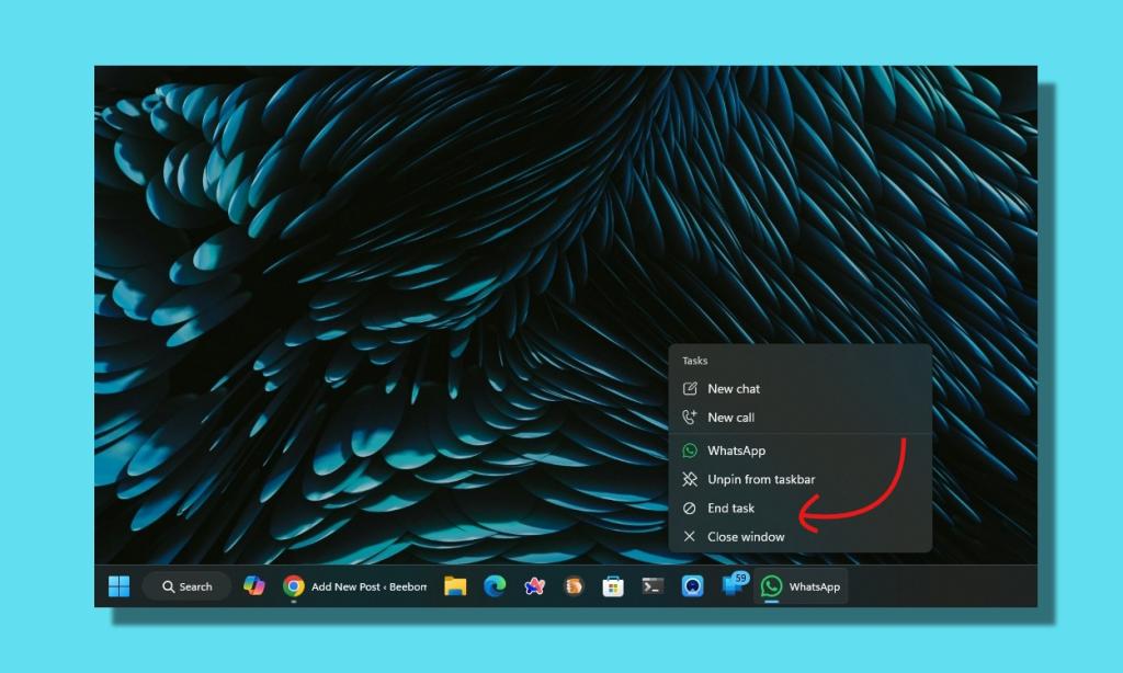 You Can Now Kill a Task from the Windows 11 Taskbar, Here’s How

https://beebom.com/wp-content/uploads/2024/09/end-task-in-windows-11-taskbar-1.jpg?w=1024&quality=75