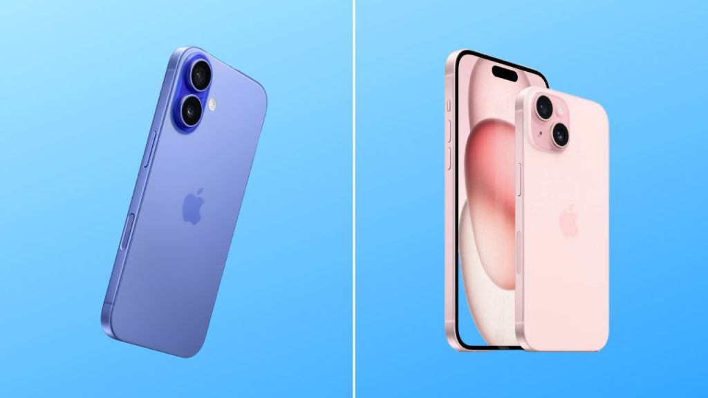 iPhone 16 vs iPhone 15 design