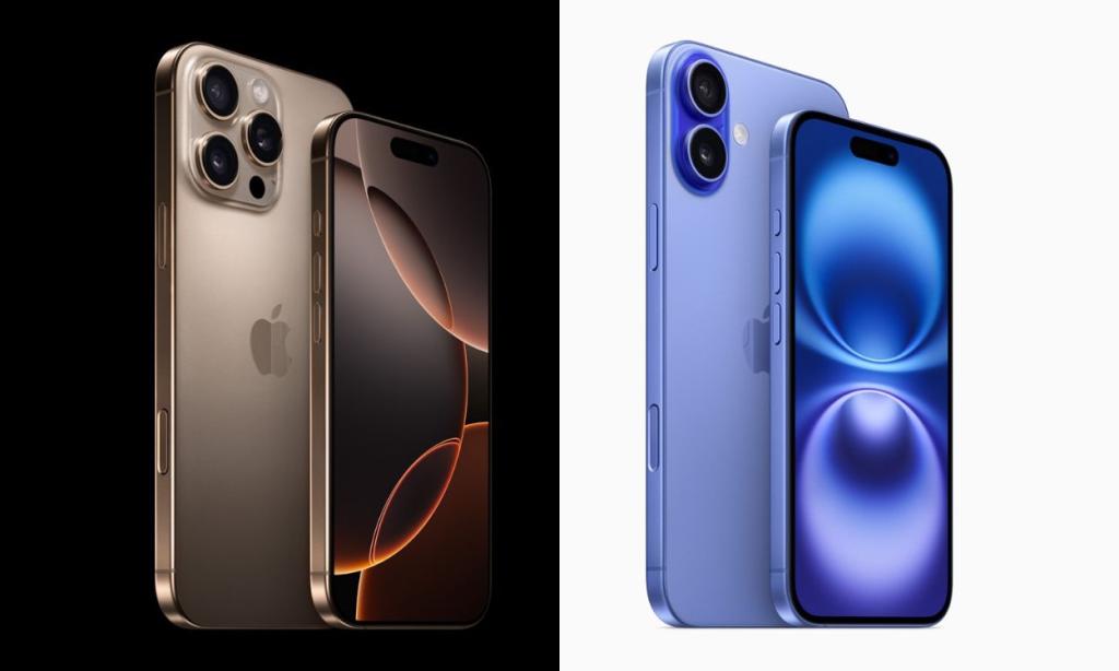 iphone 16 and 16 pro colors