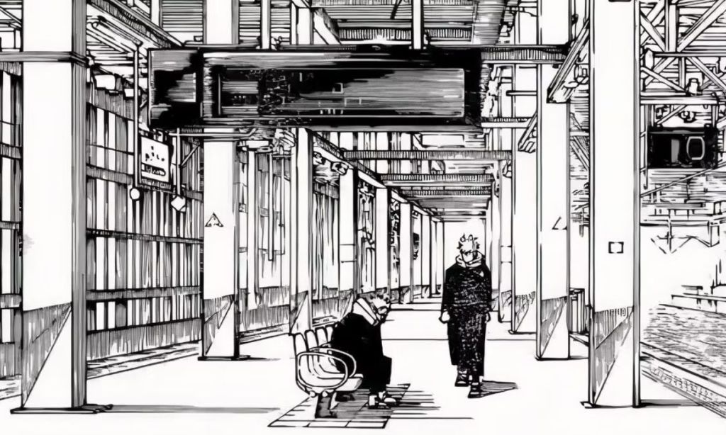 Yuji's domain expansion in Jujutsu Kaisen