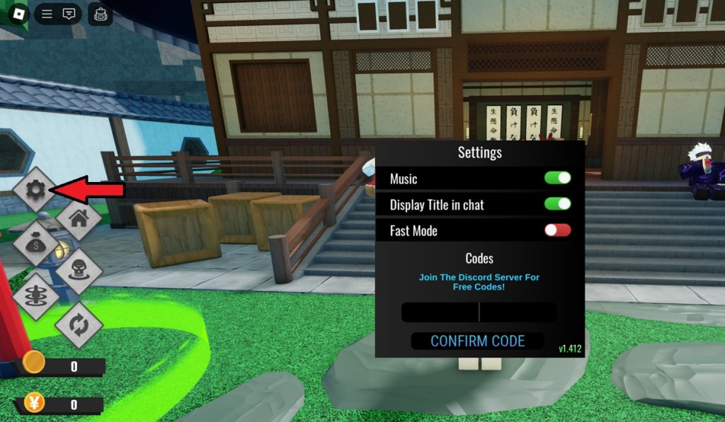 redeem Jujutsu Tycoon codes