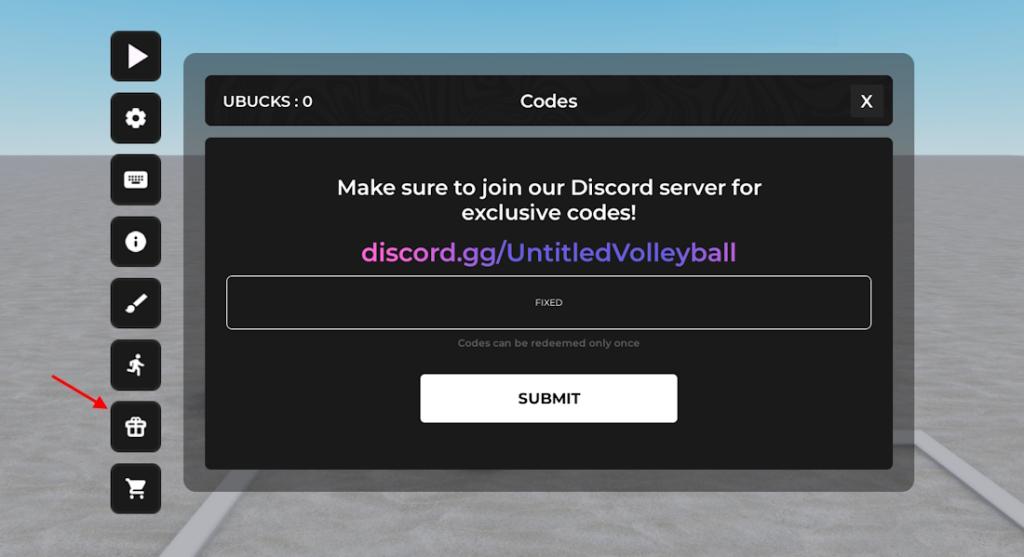 redeem codes for Untitled Volleyball in Roblox