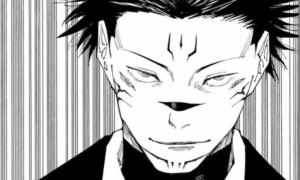 Sukuna in Megumi's body in Jujutsu Kaisen