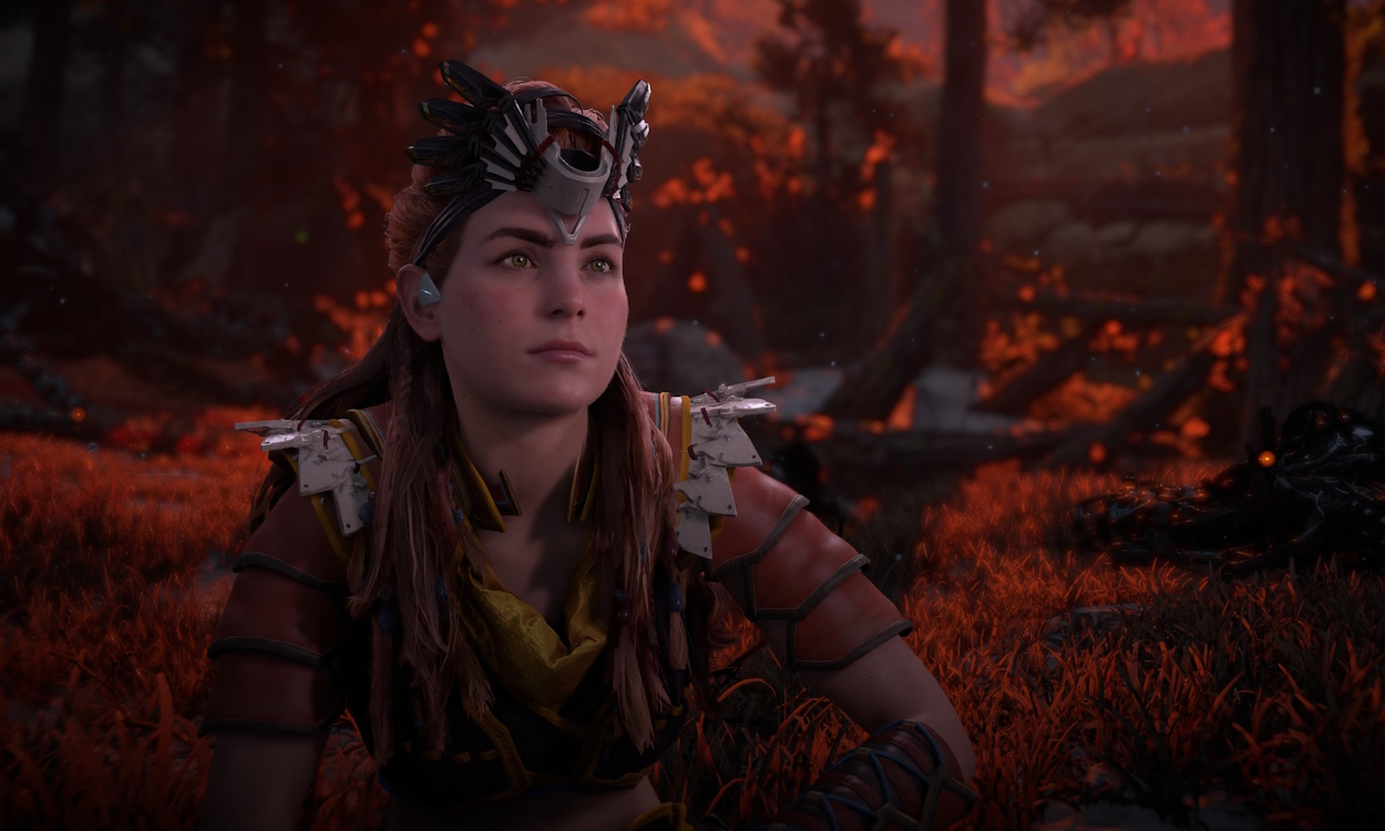 Aloy in Horizon Zero Dawn