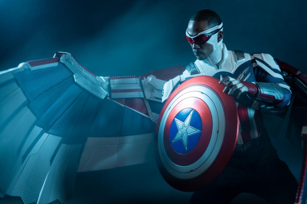 Anthony Mackie as Captain America