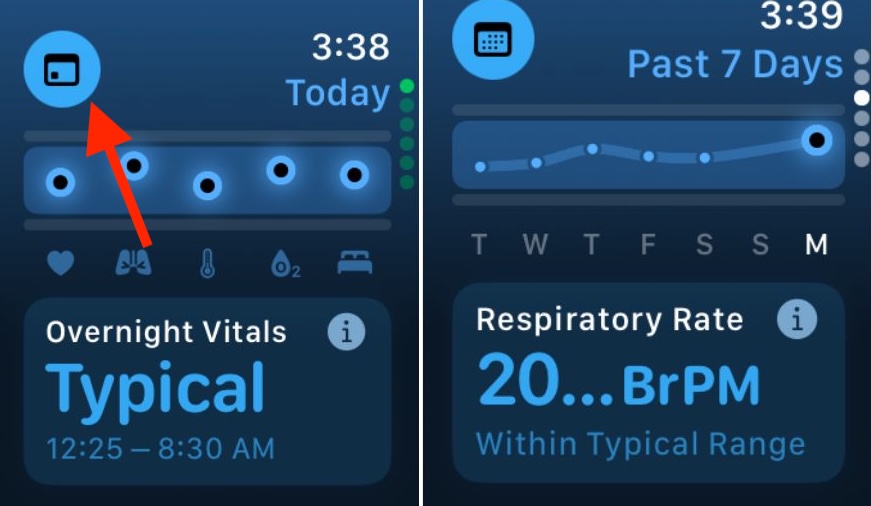 Apple Watch Vitals Weekly