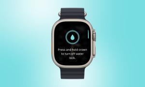 How to Use Water Lock on Apple Watch to Eject Water