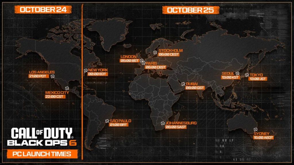 Call Of Duty Black Ops 6 PC Launch Timing