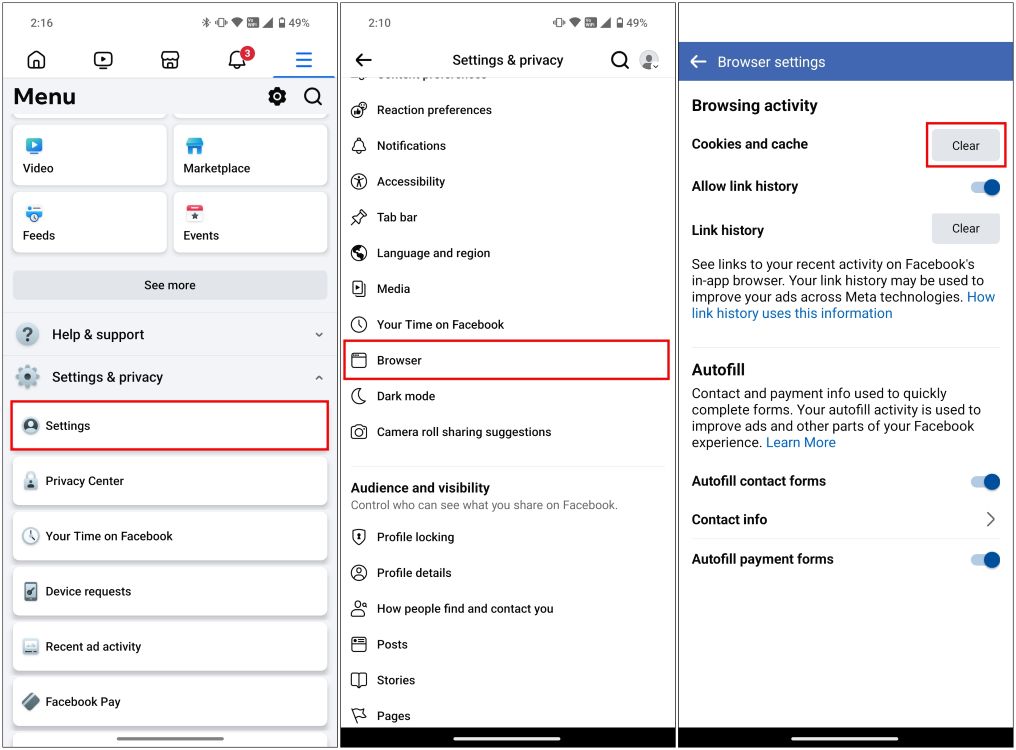 How to Clear Cache on Facebook Beebom