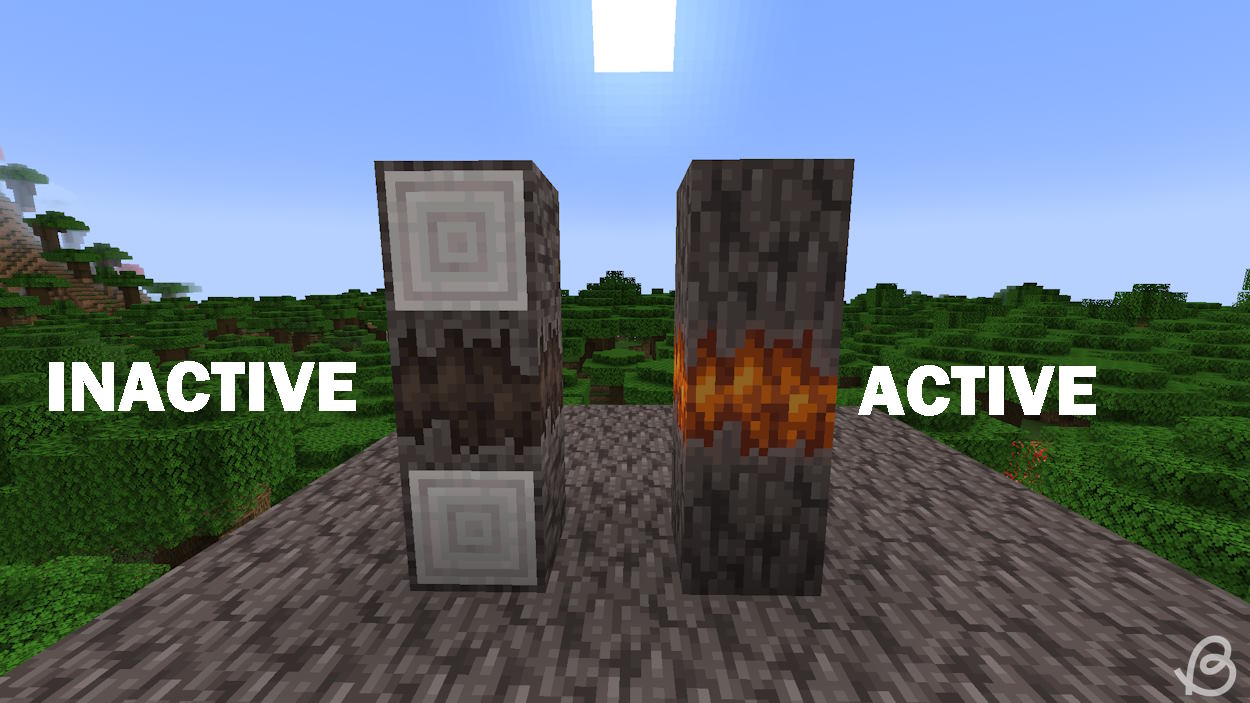 Active and inactive stages of the creaking heart block