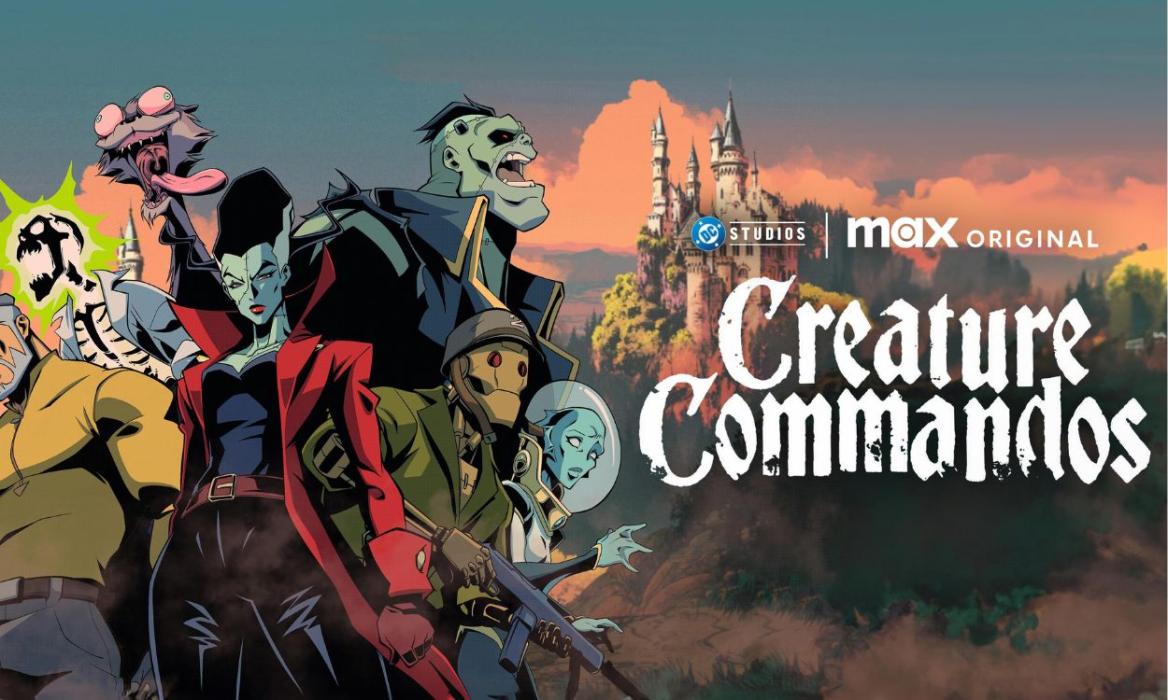 Creature Commandos Cover Page featuring main characters