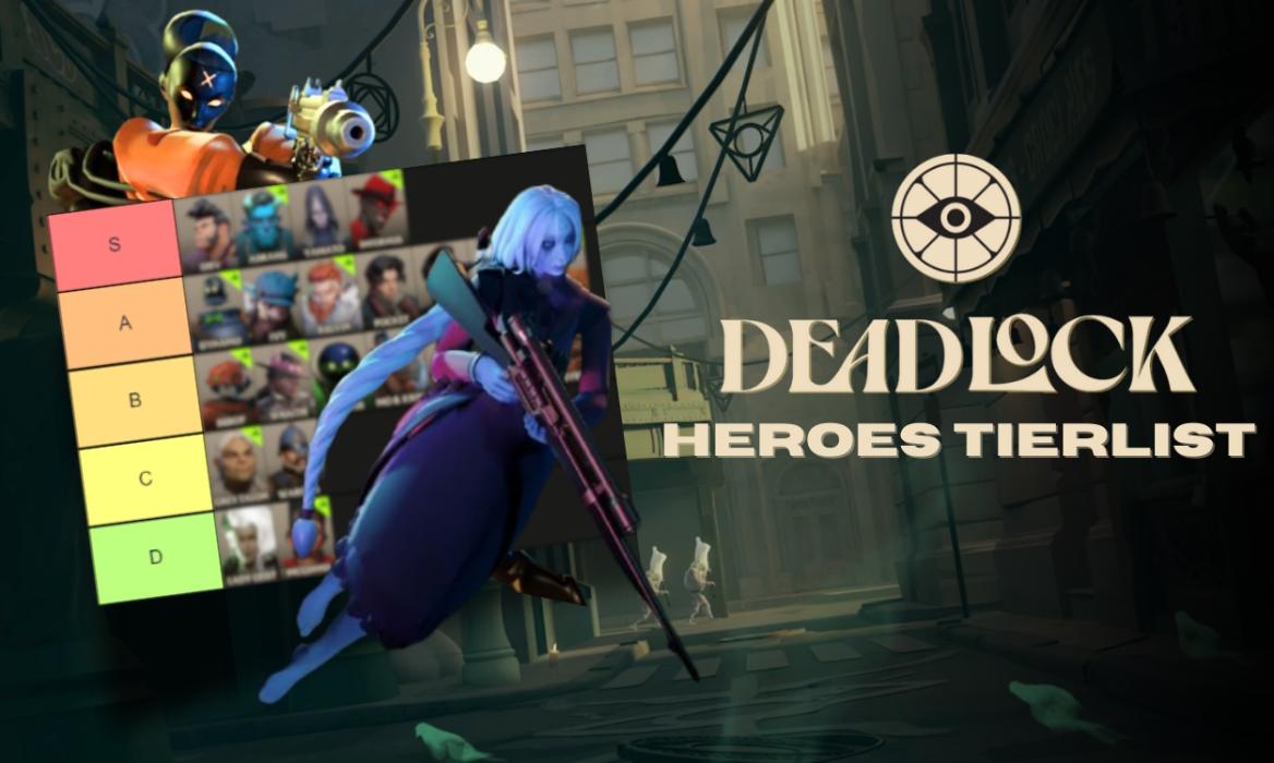 Deadlock Tier List: All Heroes, Ranked