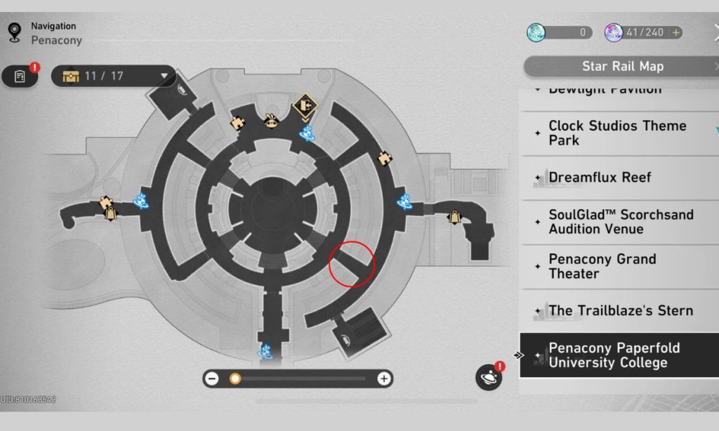 Draw It Yourself, Pen! Achievement location in HSR 2.6