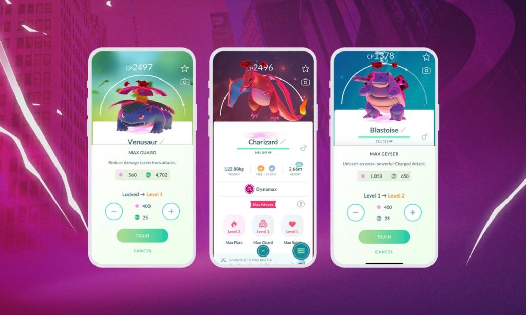 Dynamax Pokemon in Pokemon GO