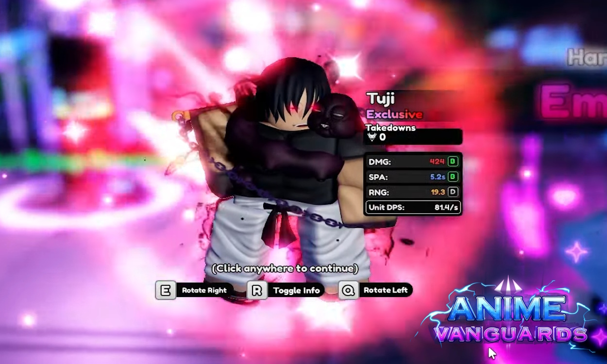 How to Get and Evolve Toji in Anime Vanguards Beebom