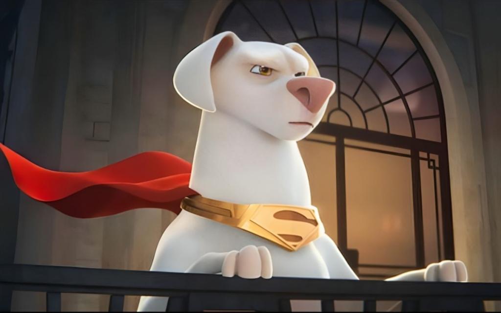 Krypto The Superdog Was The Famly Pet of The House of El on Krypton