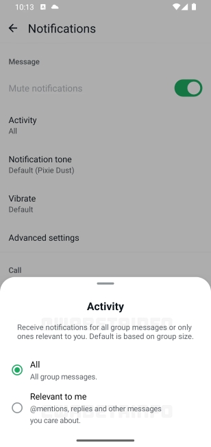 Manage Group Notifications in WhatsApp