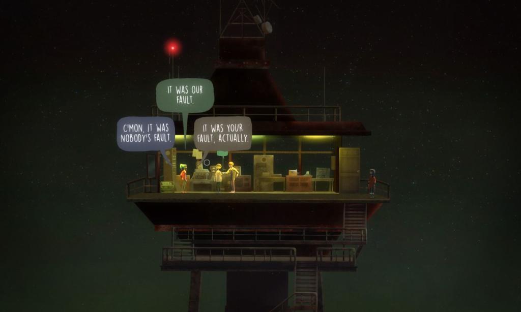 Oxenfree Games like until dawn