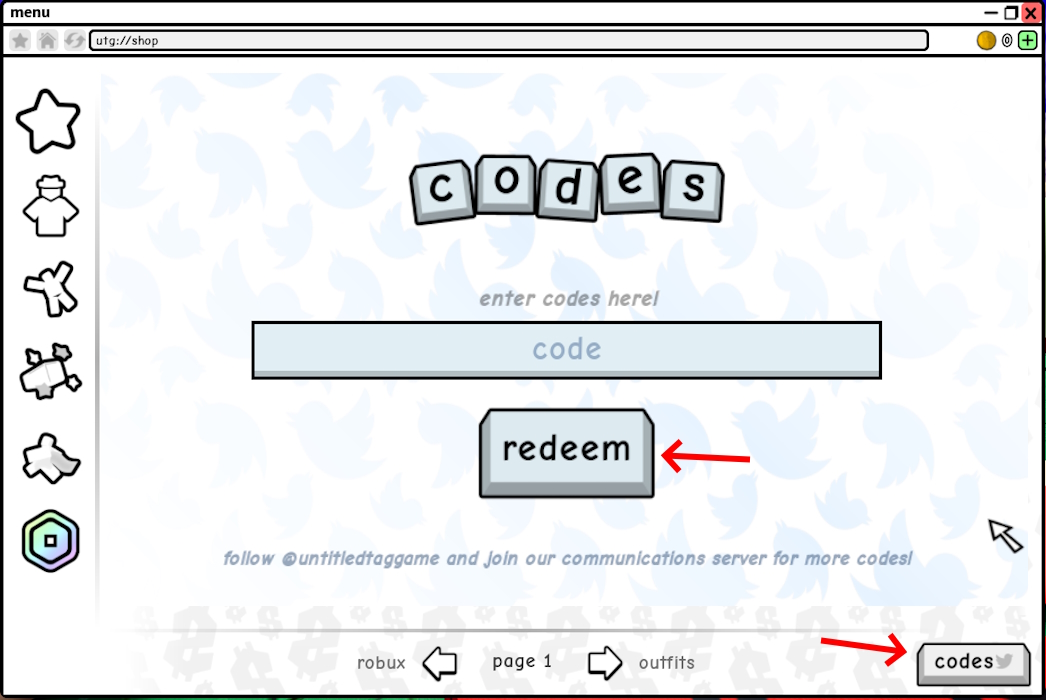 Untitled Tag Game (UTG) Codes (November 2024) Beebom