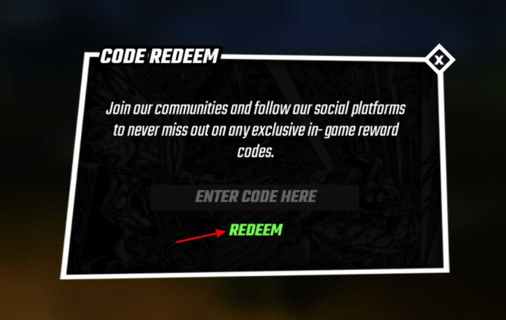 Redeem button roblox is unbreakable