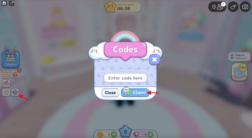 Cake off code redeem 