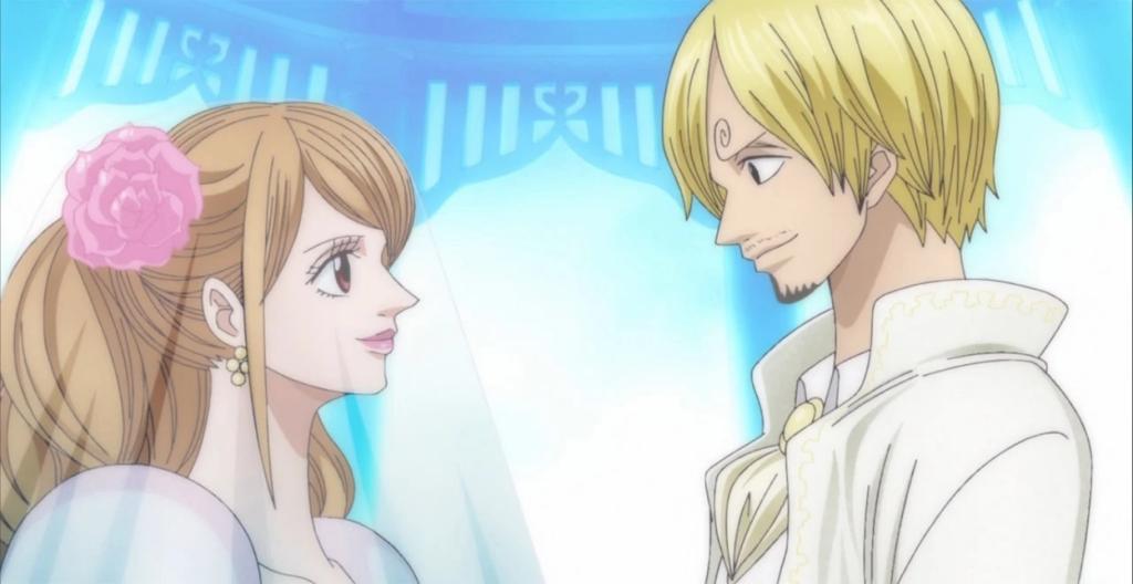 Sanji and Pudding in WCI arc