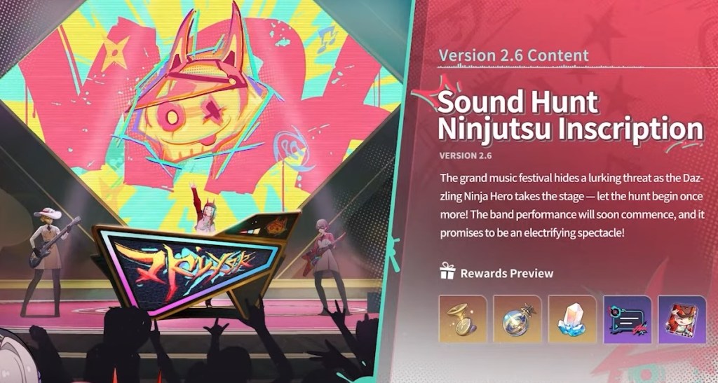 Sound Hunt Ninjutsu Inscription event HSR