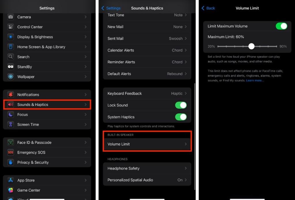 Steps to Adjust Volume Limit on iPhone in iOS 18
