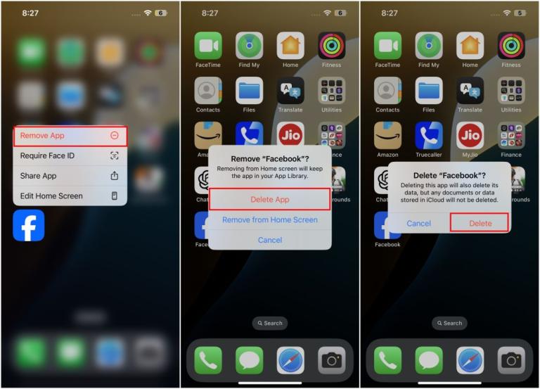 How to Uninstall Facebook App Beebom