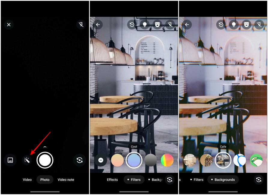 WhatsApp Camera Filters Showcase