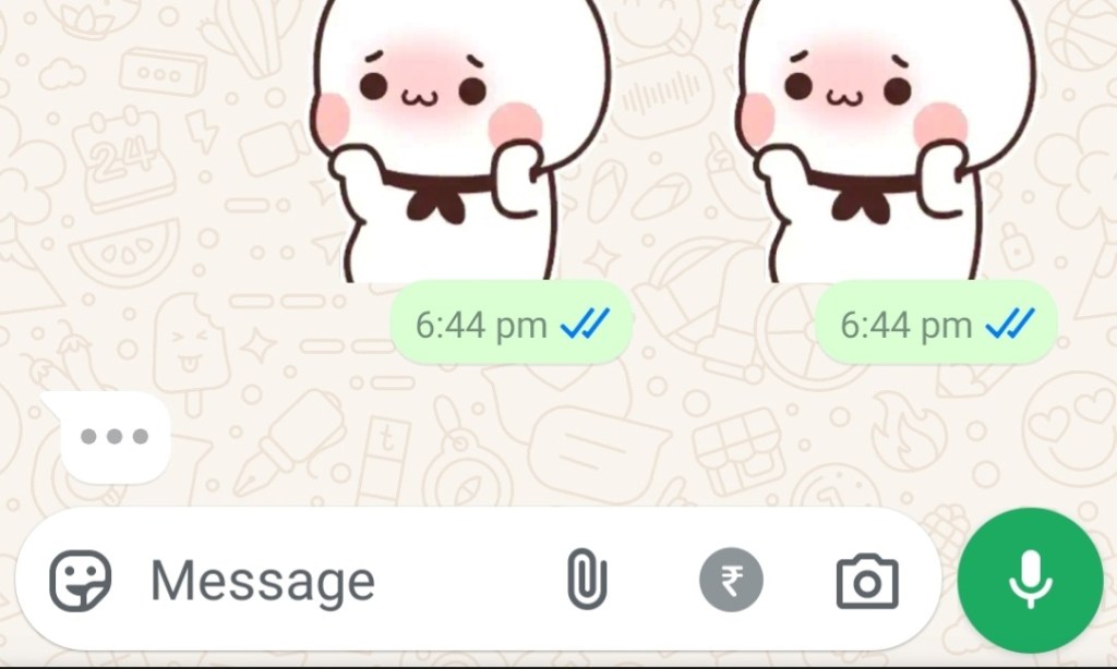 WhatsApp New Typing Indicator Showcase