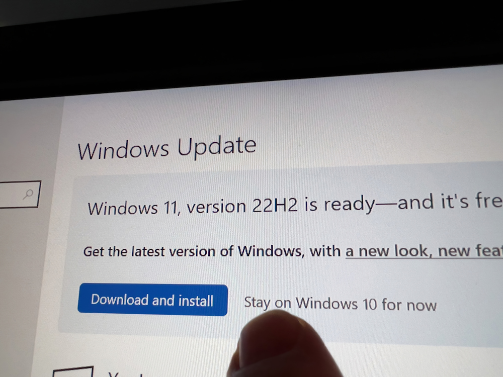 Windows 11 22H2 update