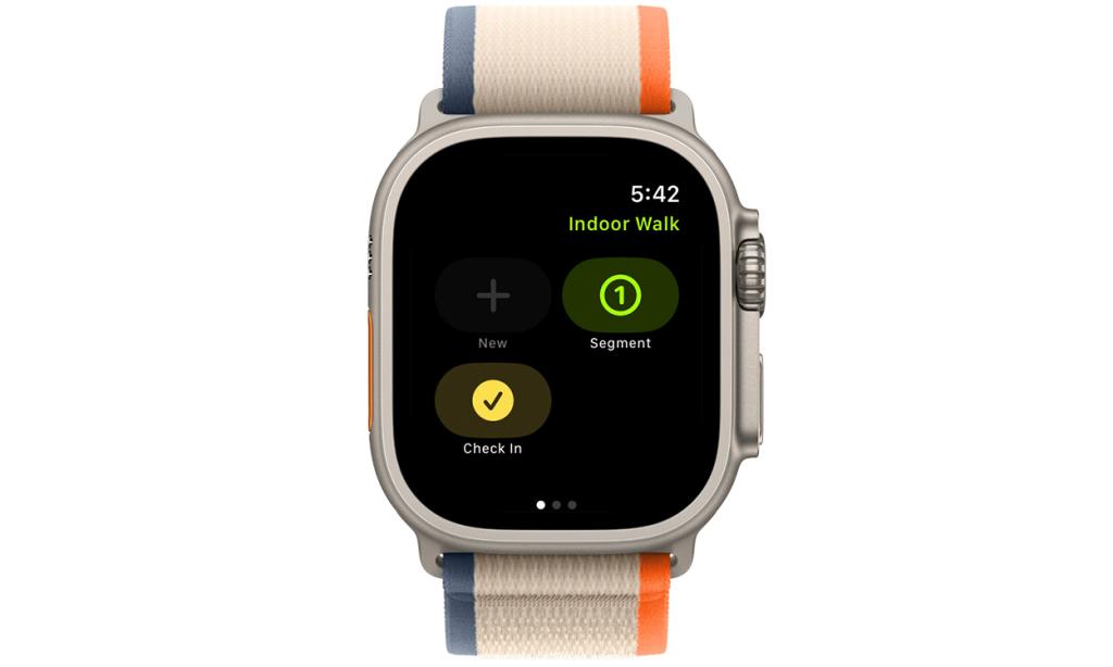 Check In during workout in watchOS 11 