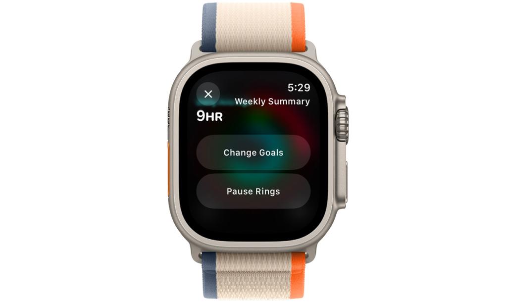 Pause Activity Rings in watchOS 11