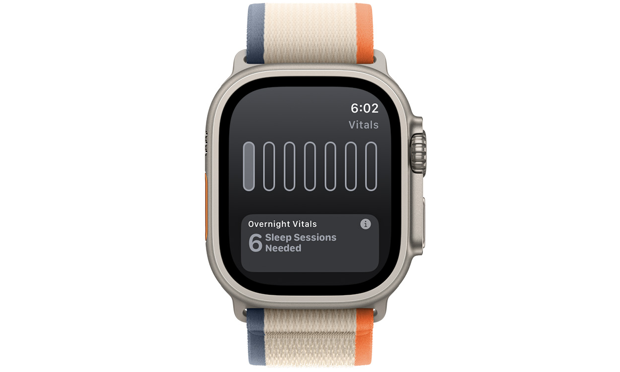 watchOS 11 ನಲ್ಲಿ ಹೊಸ ವೈಟಲ್ಸ್ ಅಪ್ಲಿಕೇಶನ್