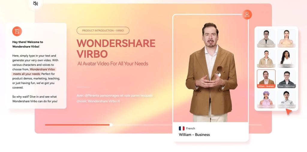 wondershare virbo ai avatar