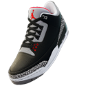 Air Jordan 3 ‘Black Cement-Gray’