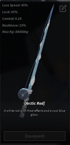 Arctic Rod stats