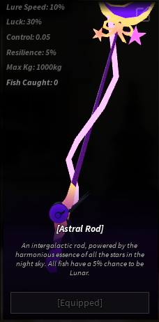 Astral Rod Stats Fisch