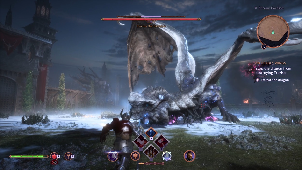 Corius the Icetalon Dragon Age Veilguard