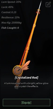 Crystalized Rod