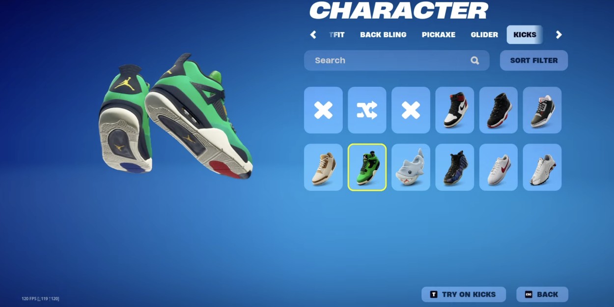 Fortnite Kicks Pair