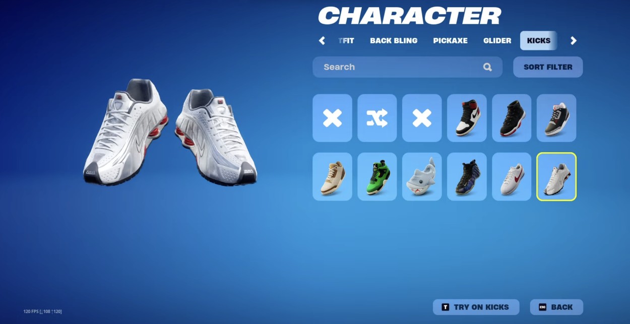 Fortnite Kicks Pair