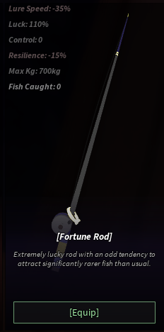 Fortune Rod Fisch