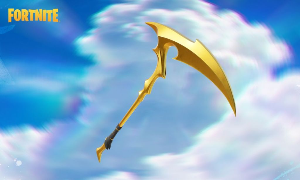 Golden Scythe Pickaxe in Fortnite