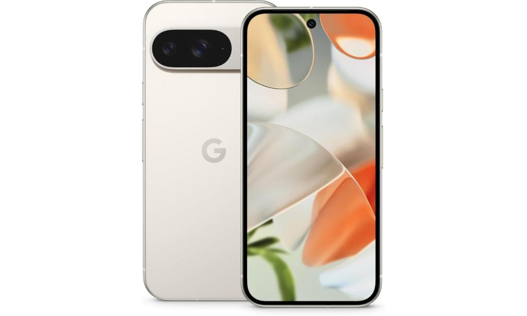 Google Pixel 9 Porcelain front and back design