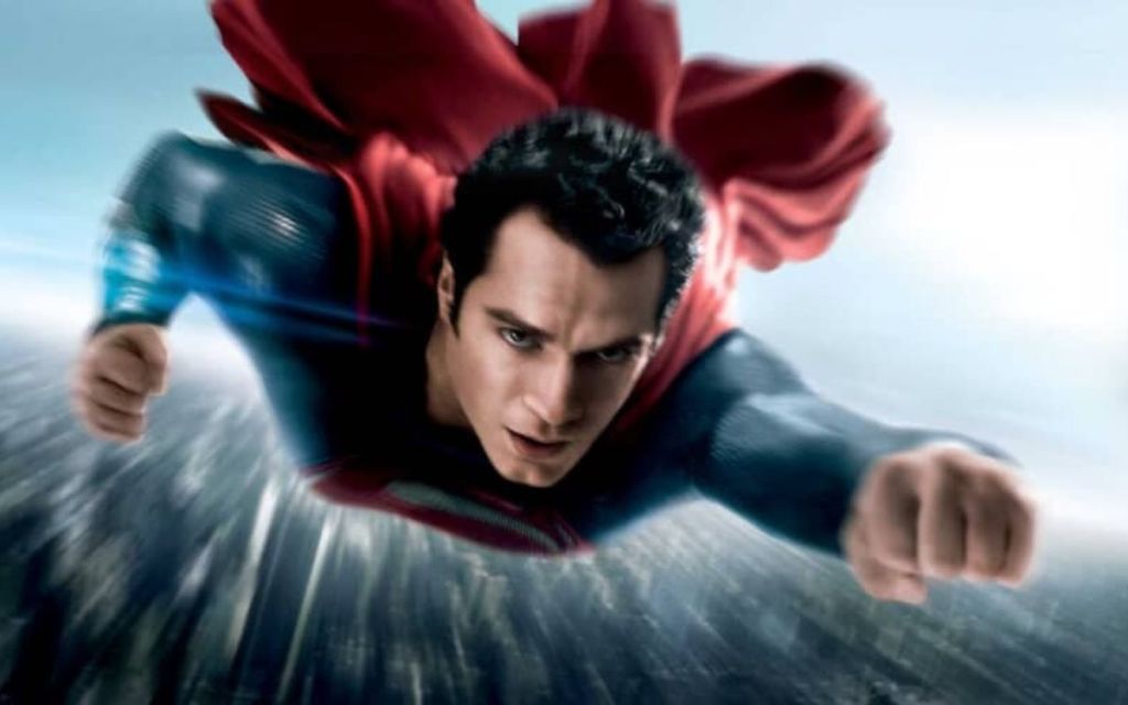 Henry Cavill as Superman in Man of Steel