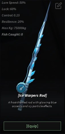 Ice Warpers Rod