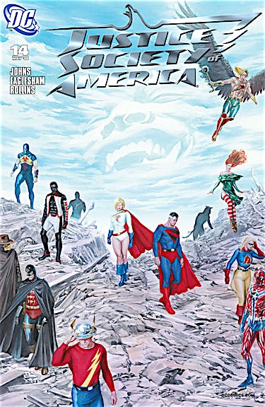 Justice Society of America Thy Kingdom Come cover art