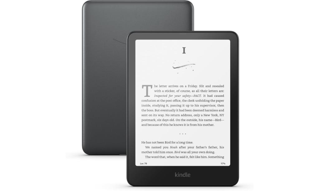 Kindle Paperwhite Signature Edition front and back design